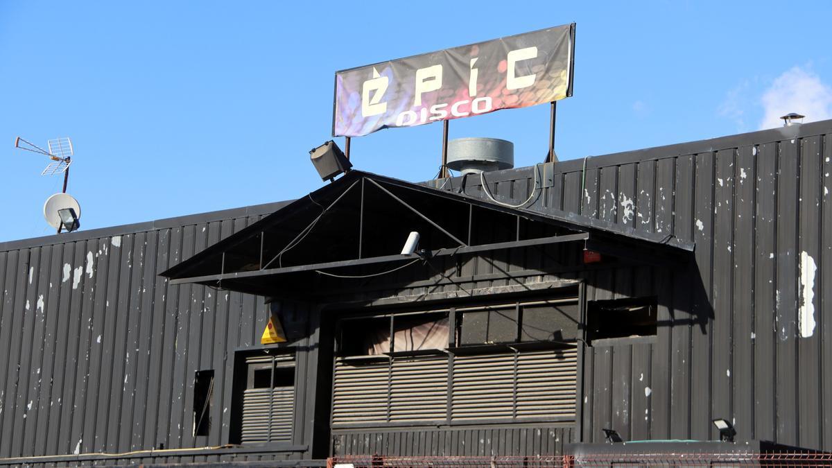 La discoteca Èpic d&#039;Igualada