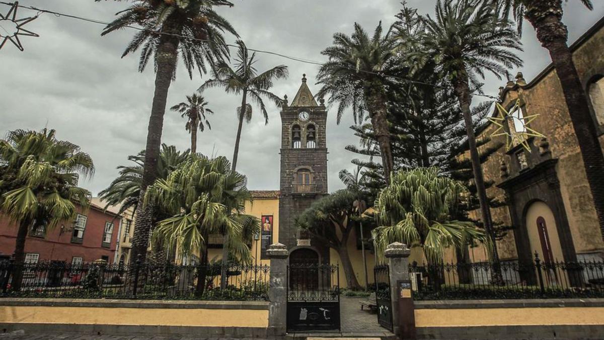 Antigua fachada del IES Canarias Cabrera Pinto.