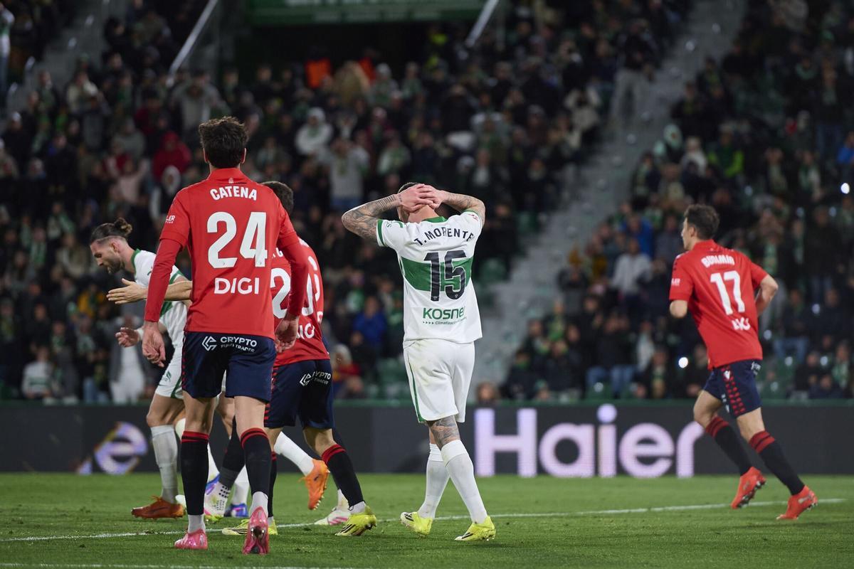 13/02/2026 Elche CF - CA Osasuna DEPORTES Francisco Macia / AFP7 / Europa Press