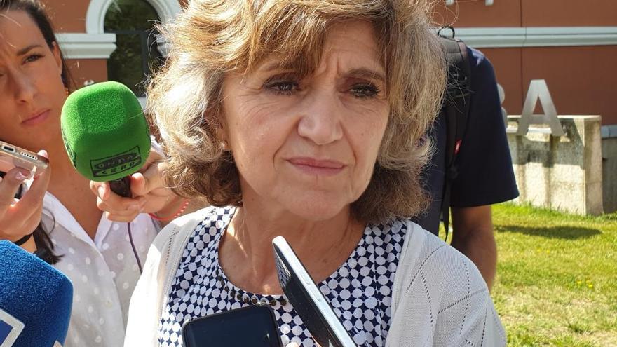 La ministra de Sanidad en funciones, María Luisa Carcedo.