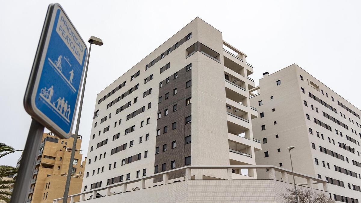 Imagen del residencial Les Naus, cuya protección decaerá en 30 años tras el decreto del Consell de 2024