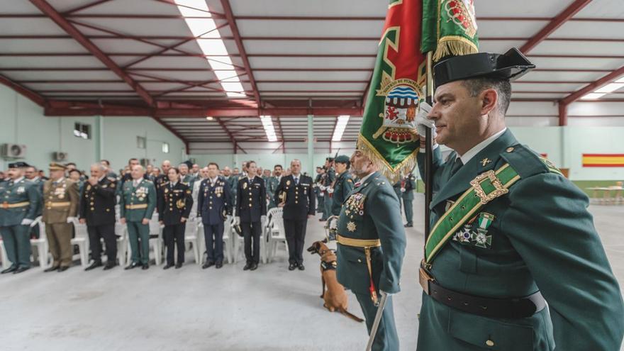 La Guardia Civil conmemoró su 180 aniversario en la Comandancia de Ourense.