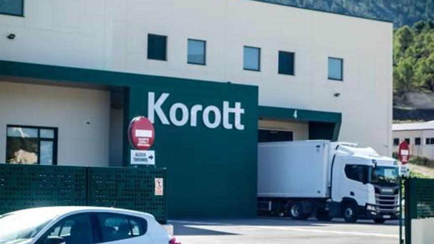 Las instalaciones de Korott en el municipio de Alcoy.