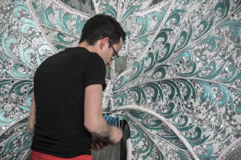 Backstage de la Gala de la Reina del Carnaval