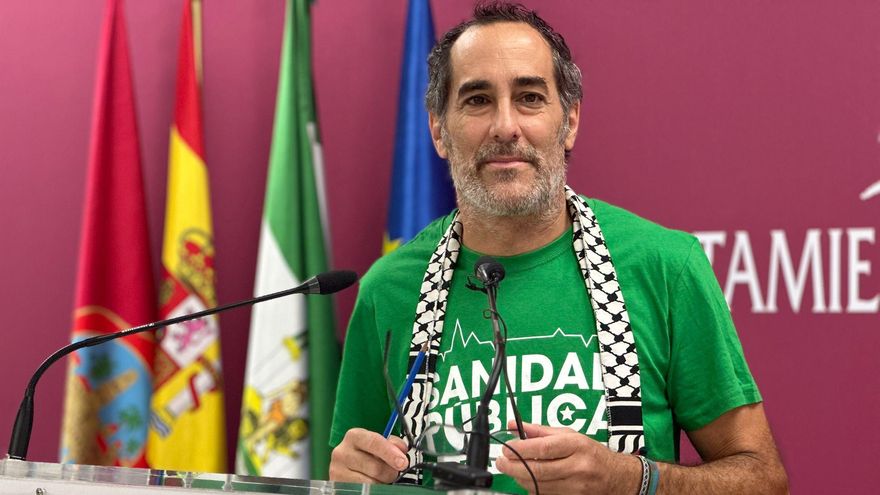 Juan Hidalgo, portavoz de Hacemos en el Ayuntamiento de Córdoba.