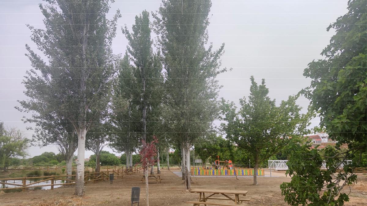 Zona de La Laguna de Holguera, recién acondicionada.