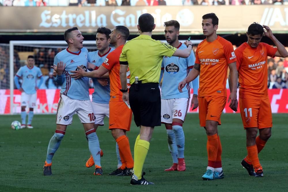 La galería de imágenes del empate entre el Celta y el Málaga en Balaídos