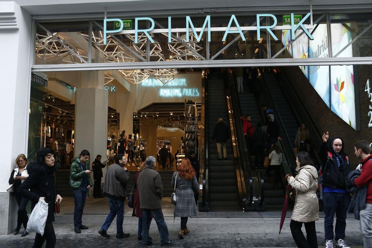 Primark de Gran Vía en Madrid.