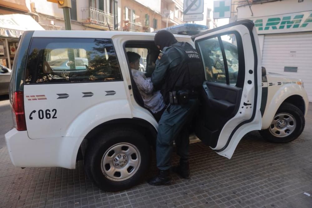 Drogenrazzia in Portitxol, Pere Garau und sa Vileta