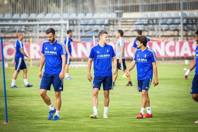 Entrenamiento del Real Zaragoza del 24 de julio