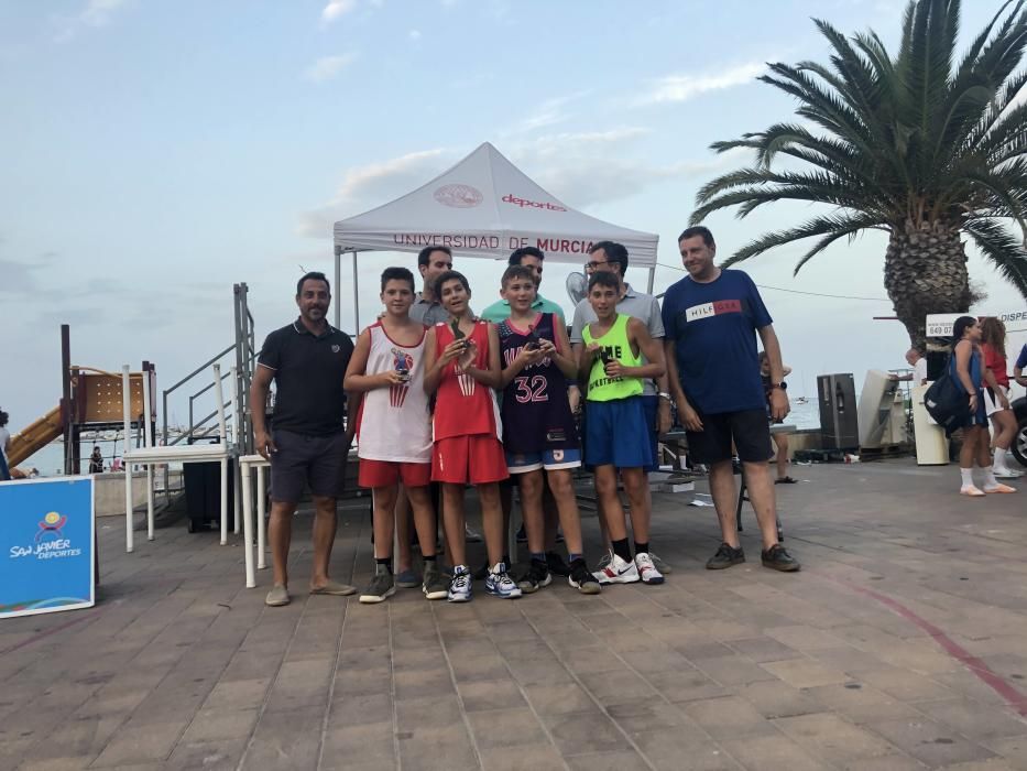 Entrega de premios del campeonato 3x3 La Ribera