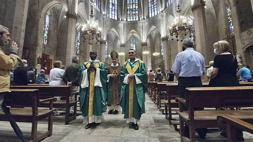 El bisbe de Vic va iniciar amb una missa els actes del mil·lenari