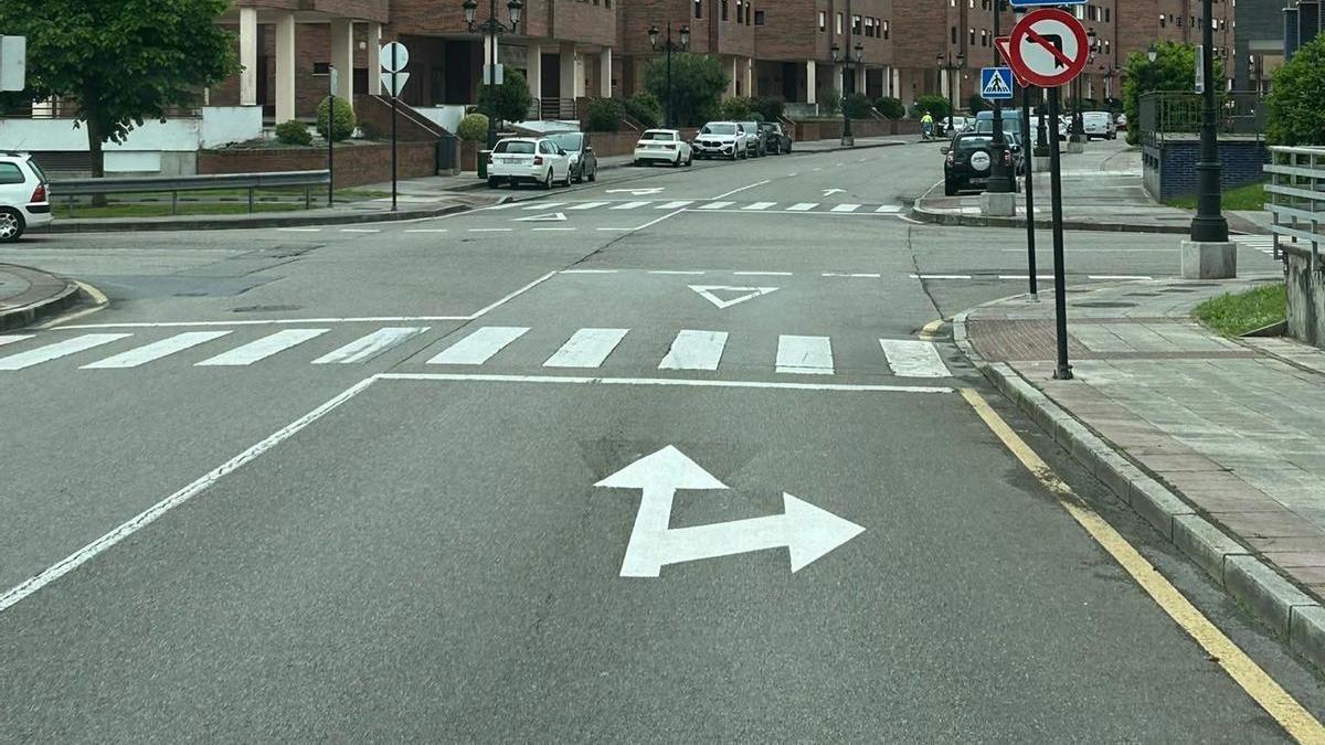El cruce que sufrió la modificación.