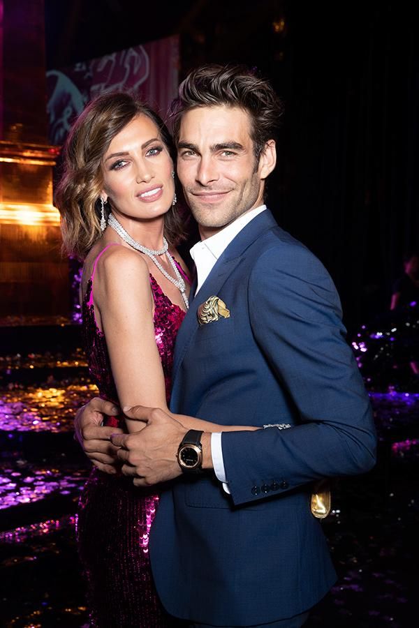 Nieves Álvarez y Jon Kortajarena en la fiesta de Bulgari en Roma