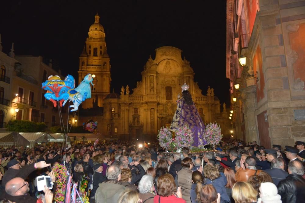 La Fuensanta llega a la Catedral