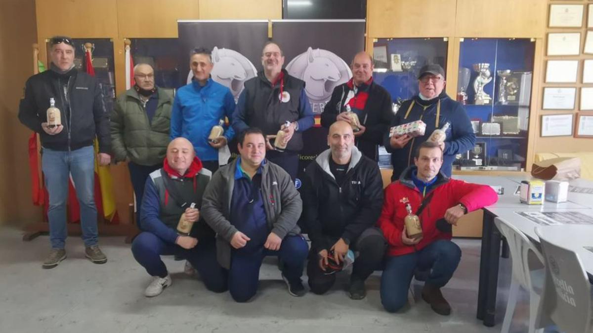 Foto de familia de los ganadores. | Cedida