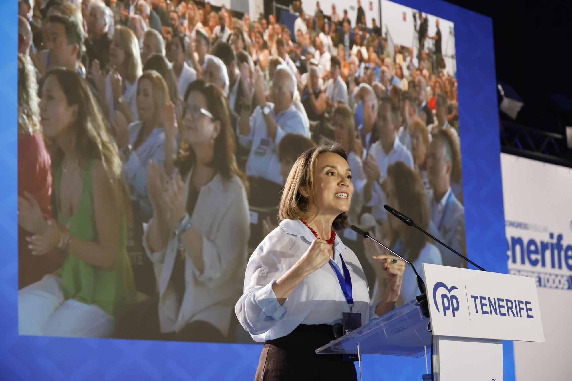 X Congreso Insular del Partido Popular, donde Lope Afonso ha sido elegido como presidente de los populares en Tenerife