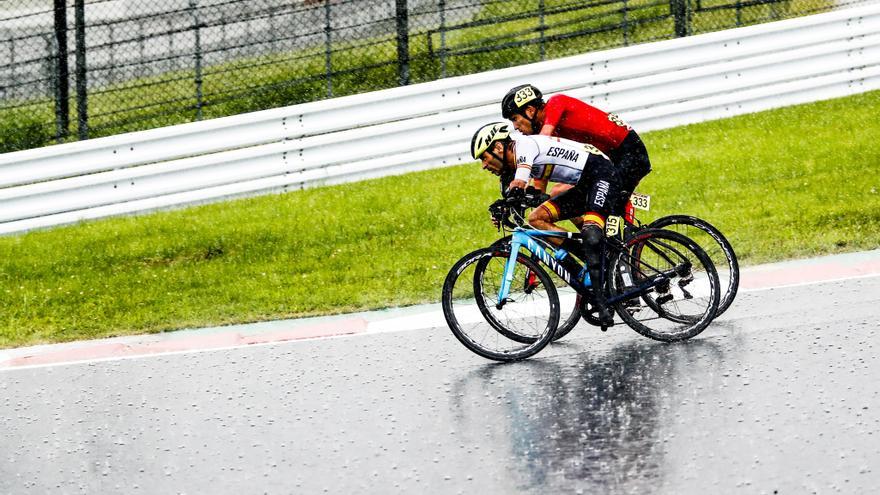 Ricardo Ten rozó el bronce entre la lluvia de Fuji