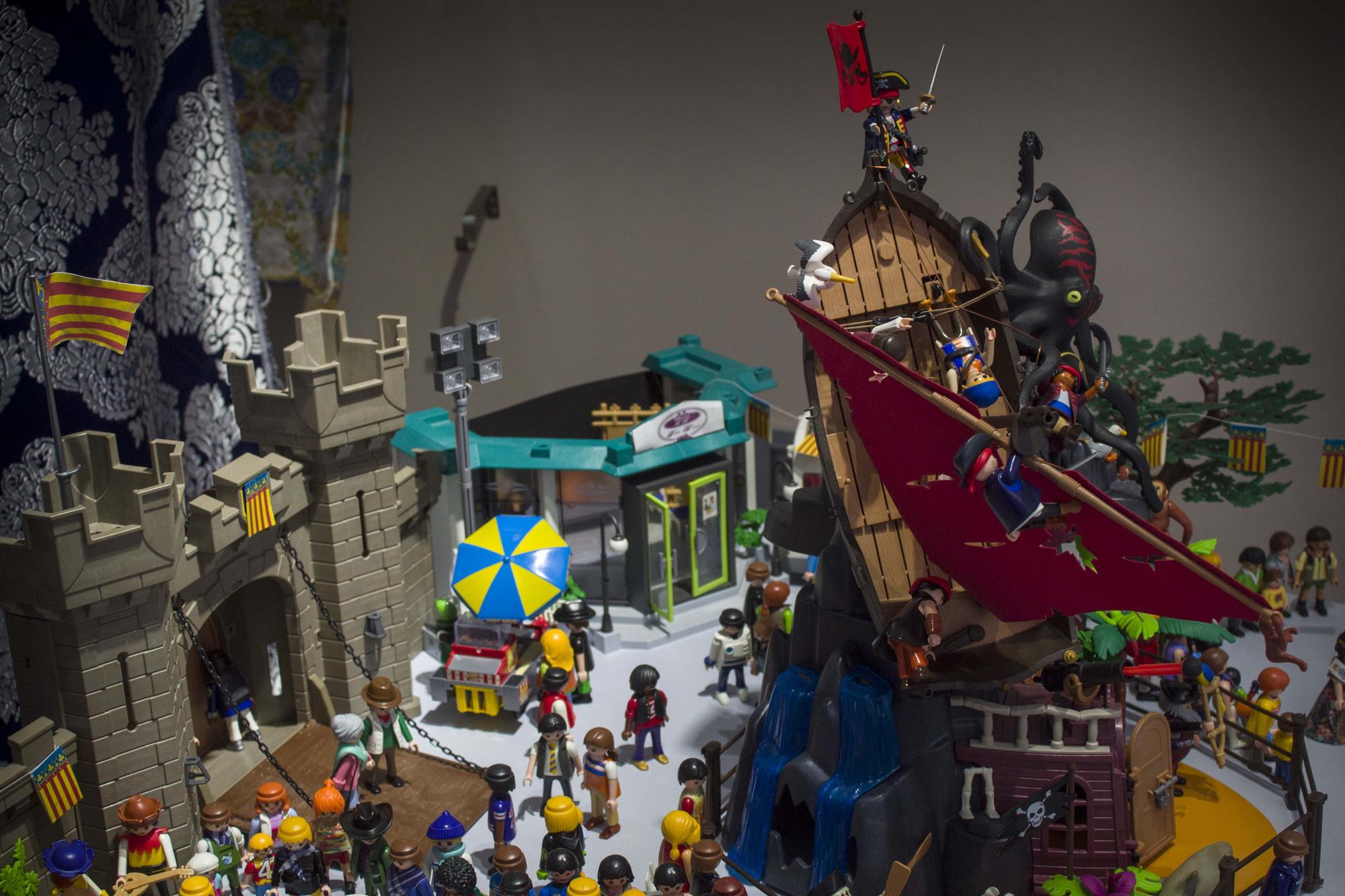 Las Fallas de Gandia en "clics" de Playmobil