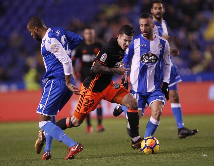 Todas la imágenes del Deportivo - Valencia