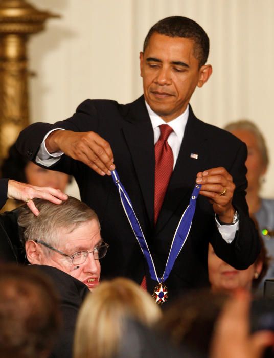 FILE PHOTO: U.S. President Obama presents the ...