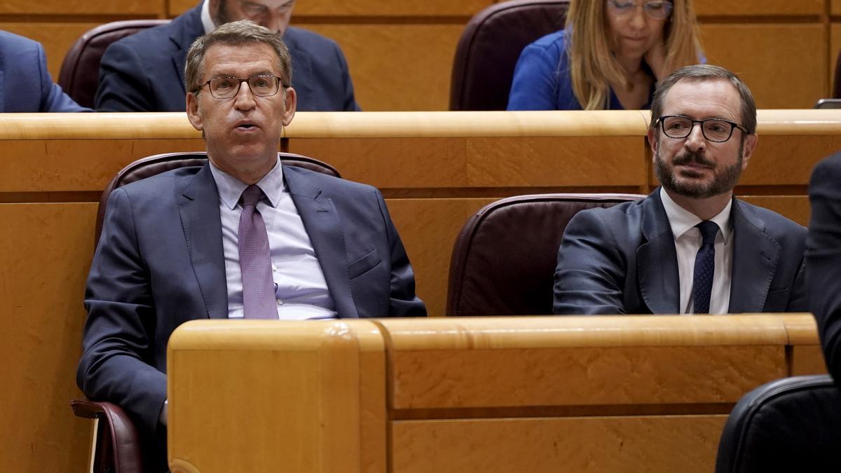 Feijóo en el Senado FOTO JOSÉ LUIS ROCA