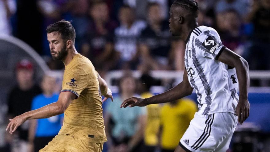 Así fue el partido de Pjanic contra la Juventus