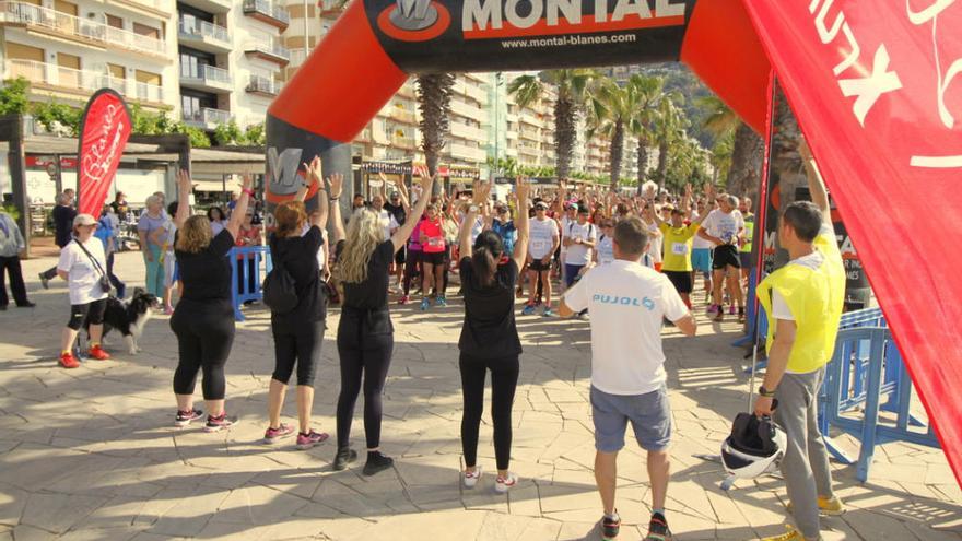 Blanes triplica els participants a la Marxa de l&#039;Oncolliga