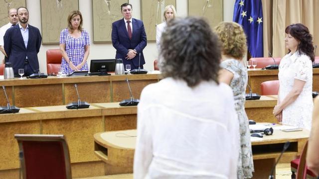 Reunió de Diputació Permanent del Congrés, ahir. | CHEMA MOYA / EFE