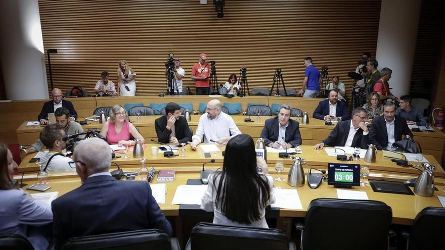 PP y Vox acuerdan finalizar ya la investigación sobre la dana en las Corts