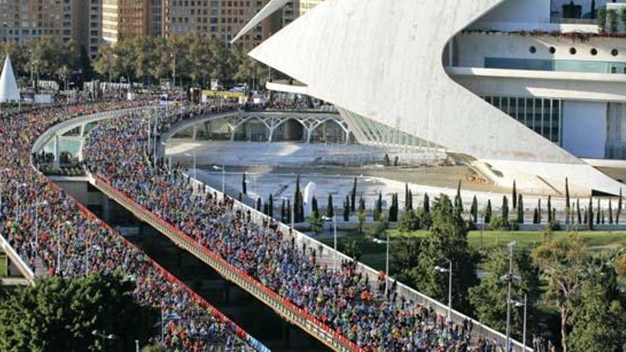 En Valencia se corre el  mejor maratón de España