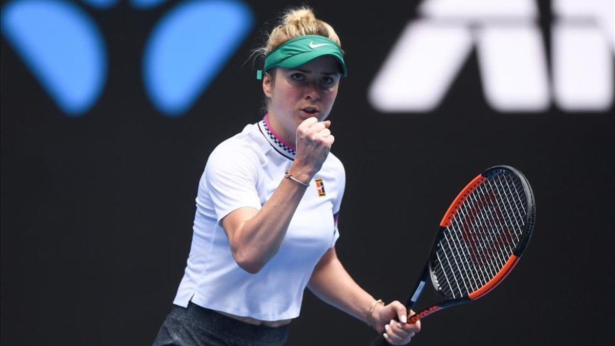 La tercera ronda del Open de Australia tendrá a Svitolina entre sus participantes