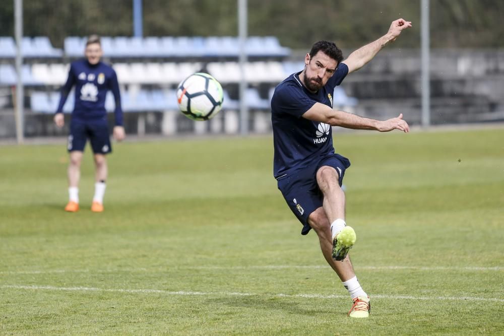 Entrenamiento del Real Oviedo