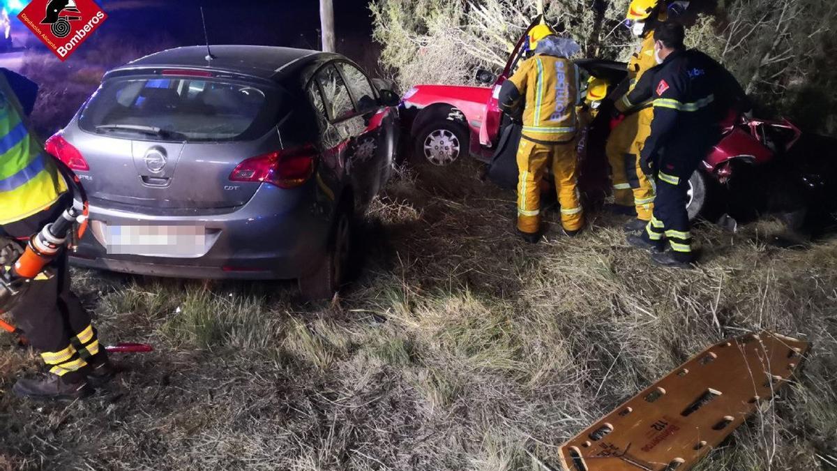 Lugar del accidente en la CV 795.