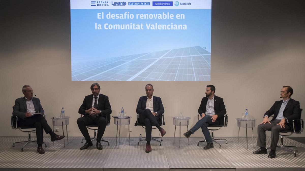 José Luis Valencia, Abelardo Salvo, Marcos J. Lacruz, Samuel Falomir y César Moreyra.