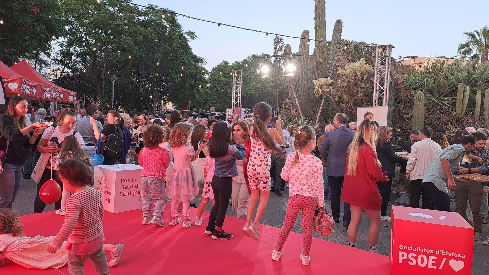 Mira aquí todas las fotos de los actos de cierre de campaña de los partidos políticos en Ibiza