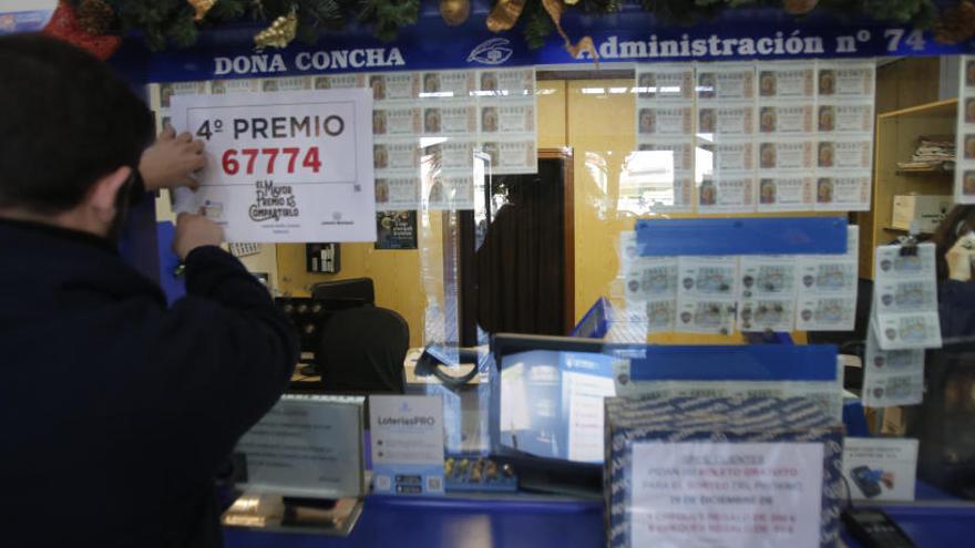 Los valencianos gastan una media de 76,25 euros en la lotería de Navidad