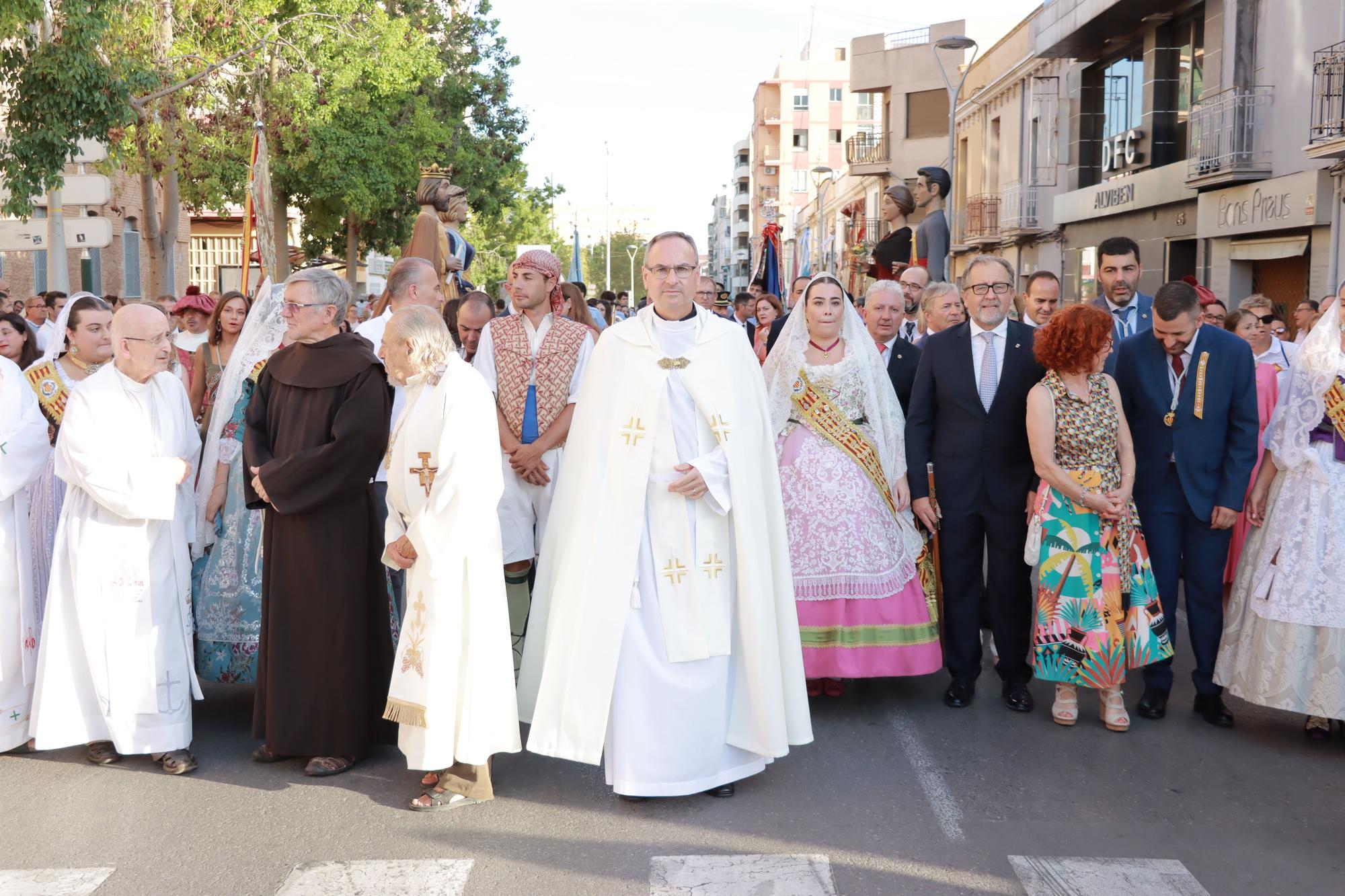 Las fotos de la 'baixà' de la Mare de Déu de Gràcia en Vila-real