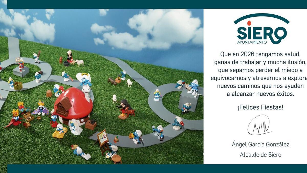 La felicitación de Navidad de Siero.