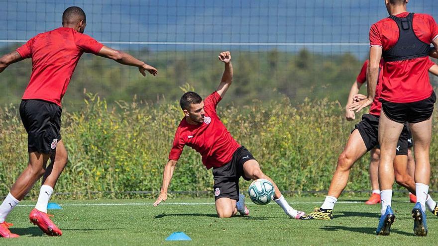 Girona FC Segona sessió de treball de la setmana a La Vinya