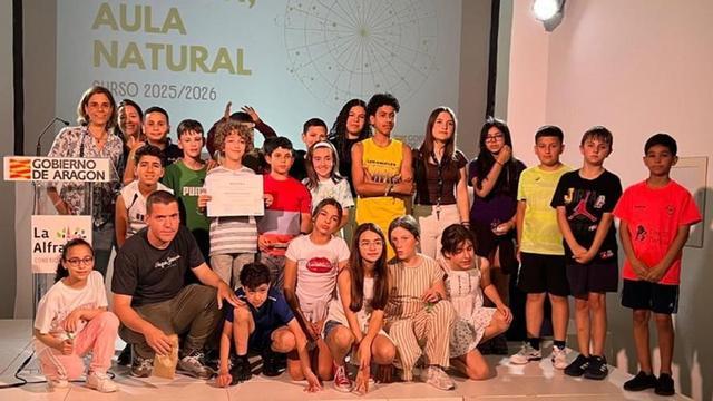 El CEIP Lucas Arribas de Morata gana el primer premio de Aragón Aula Natural con un proyecto sobre el Moncayo.