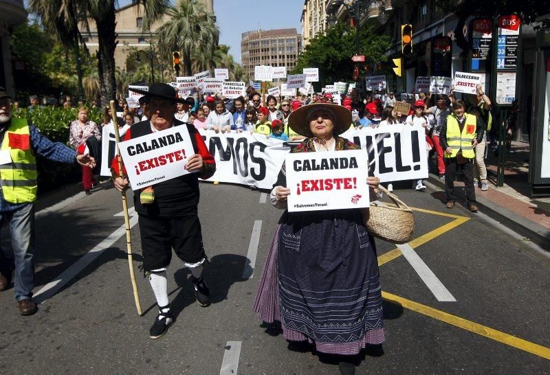 Manifestación: 'Salvemos Teruel'