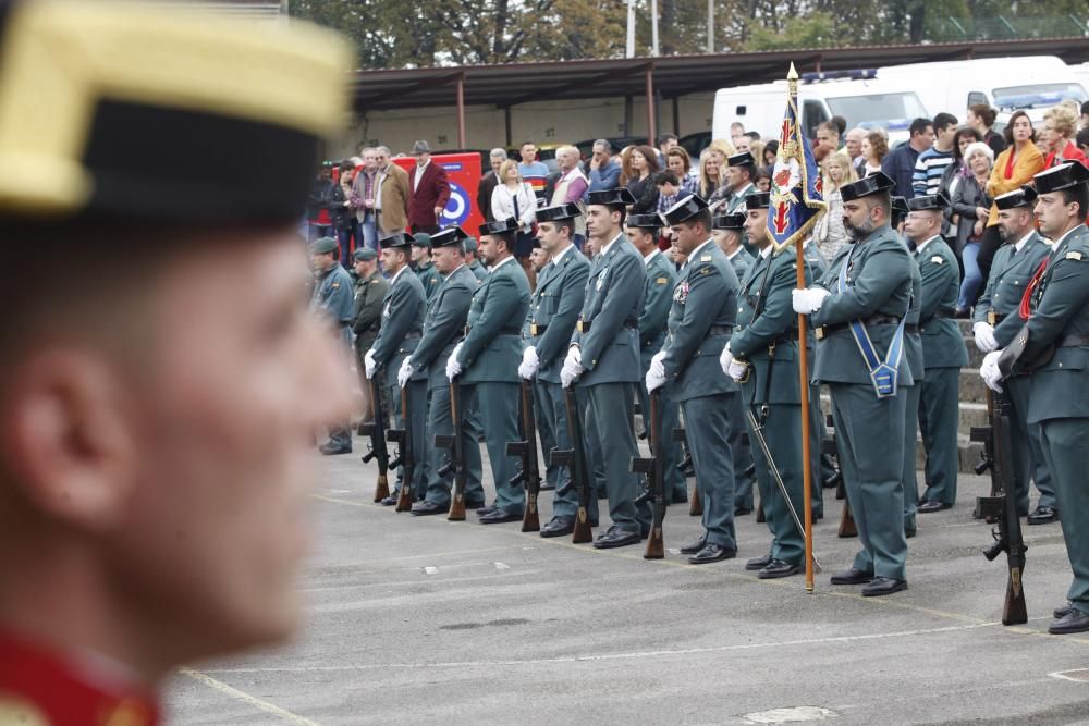 Fiesta de la Guardia Civil el día de su patrona en Gijón