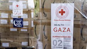 Ayuda humanitaria para la Franja de Gaza donde ONG denuncian el riesgo de hambruna