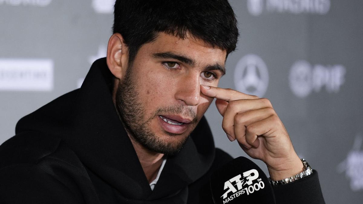 Alcaraz no jugará el Mutua Madrid Open por lesión: "Es un palo muy duro"