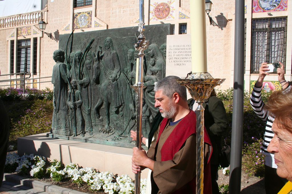 Bendición de las palmas del Paso Blanco en Lorca