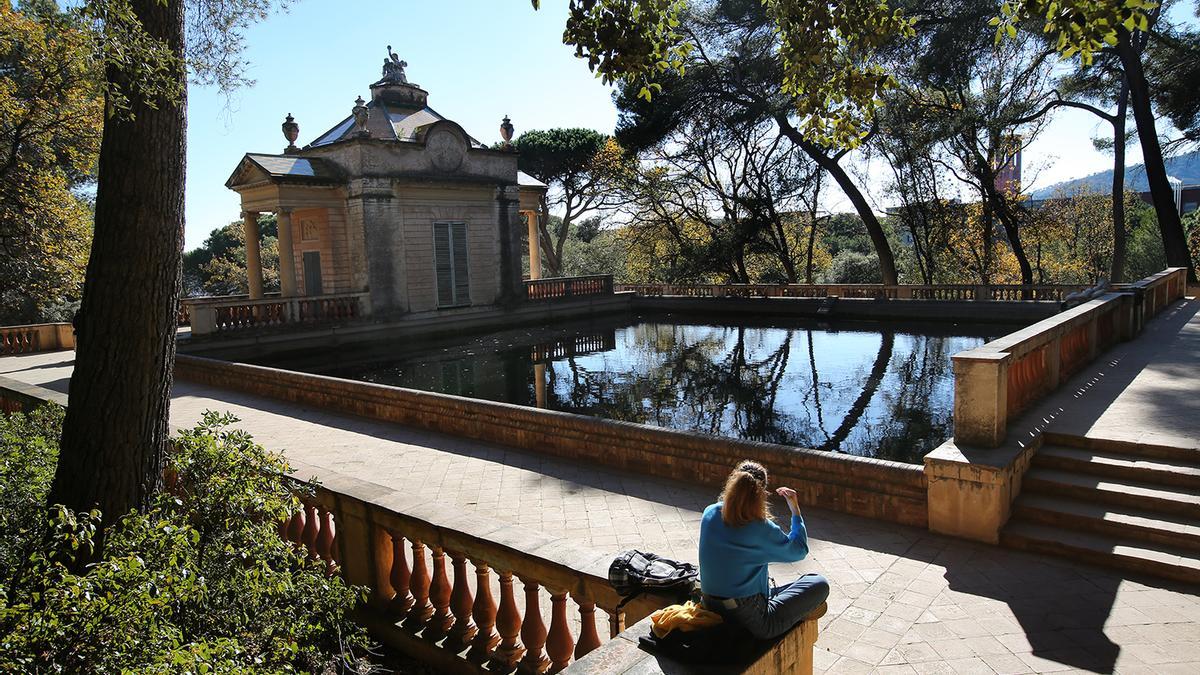 Operación lífting en el parque del Laberint d'Horta