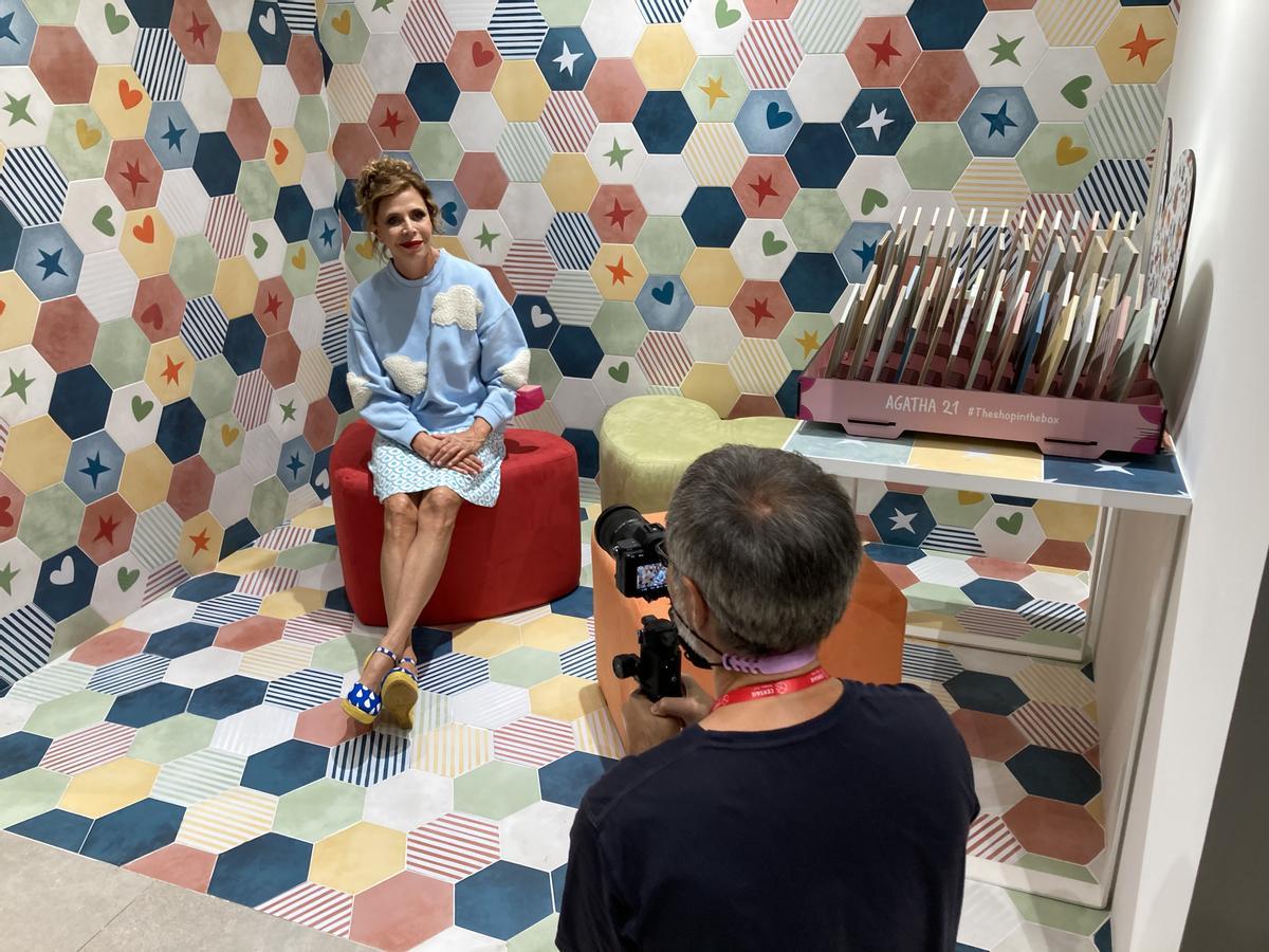 Agatha muestra su colección 'Agatha 21'