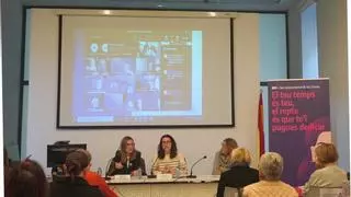 Aitana Mas destaca la voluntad del Consell Valencià de les Dones para trabajar “en la búsqueda de consensos para llevar adelante políticas feministas"