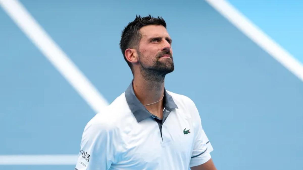 Novak Djokovic, durante el encuentro ante Thiago Tirante